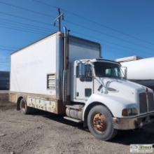 LUBE TRUCK, 2006 KENWORTH, CAT C7 ACERT, ALLISON AUTOMATIC TRANSMISSION, SINGLE REAR AXLE, 33000LB G