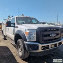 2014 FORD F-350 SUPERDUTY XL, 6.7L POWERSTROKE, 4X4, CREW CAB, SERVICE BED