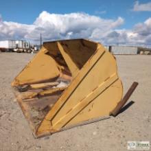 Loader Attachment, Gp Bucket, Balderson Model B30-4z, Pin-on With Fork Pockets