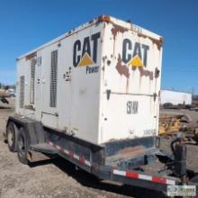 Generator, Cat, 150kw, International Gcd 325 Diesel Engine, Tandem Axle Trailer Mounted