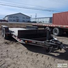 Equipment Trailer, 2013 Tow Master Big Tow B-6dt, Tilt Deck, Tandem Axle, 15,920lb Gvwr