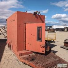 Enclosed Trailer, Steel With Aluminum Box. No Axle