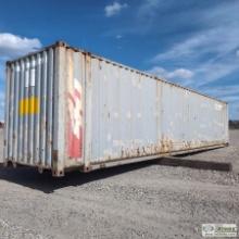 Shipping Container, Conex Type, 8ft X 45ft, Steel Construction
