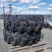 2 Each. Back Hoe Tires, Armstrong Heavy Duty, 16.9-24