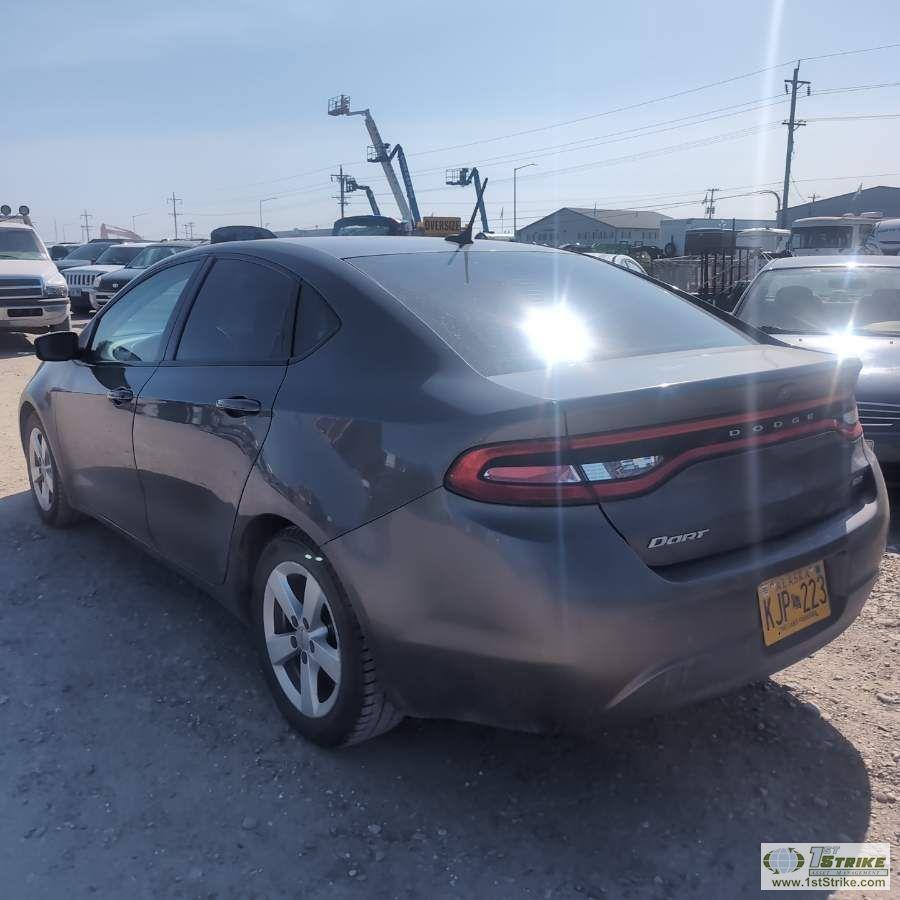 2015 DODGE DART SXT, 2.4L GAS, FWD, 4-DOOR. UNKNOWN MECHANICAL PROBLEMS