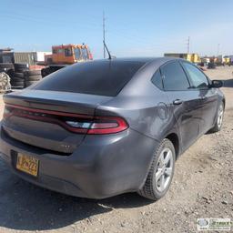 2015 DODGE DART SXT, 2.4L GAS, FWD, 4-DOOR. UNKNOWN MECHANICAL PROBLEMS