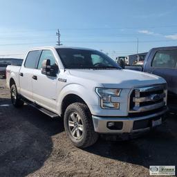 2016 FORD F-150, 2.7L ECOBOOST, 4X4, CREW CAB, SHORT BED. UNKNOWN MECHANICAL PROBLEMS. HEADGASKET LE