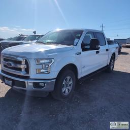 2016 FORD F-150, 2.7L ECOBOOST, 4X4, CREW CAB, SHORT BED. UNKNOWN MECHANICAL PROBLEMS. HEADGASKET LE