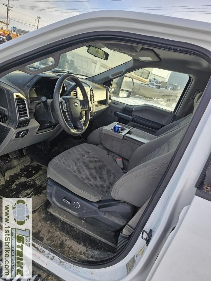 2016 FORD F-150, 2.7L ECOBOOST, 4X4, CREW CAB, SHORT BED. UNKNOWN MECHANICAL PROBLEMS. HEADGASKET LE