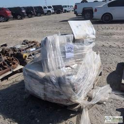 1 PALLET. MISC PARTS, INCL: 2EA DETROIT DIESEL TURBOS