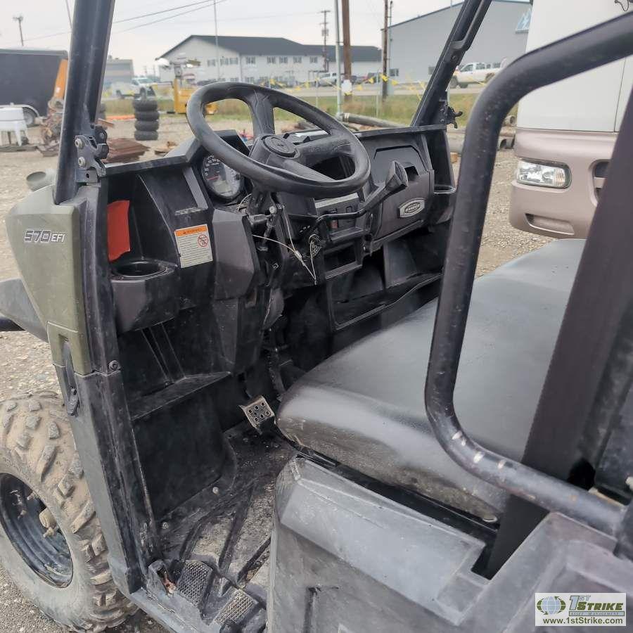 UTV, 2018 POLARIS RANGER 570, OROPS, 4X4, CREW CAB
