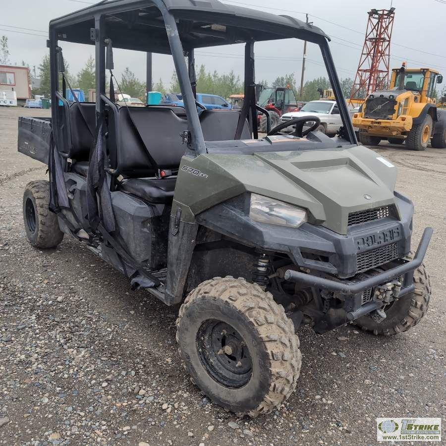 UTV, 2018 POLARIS RANGER 570, OROPS, 4X4, CREW CAB