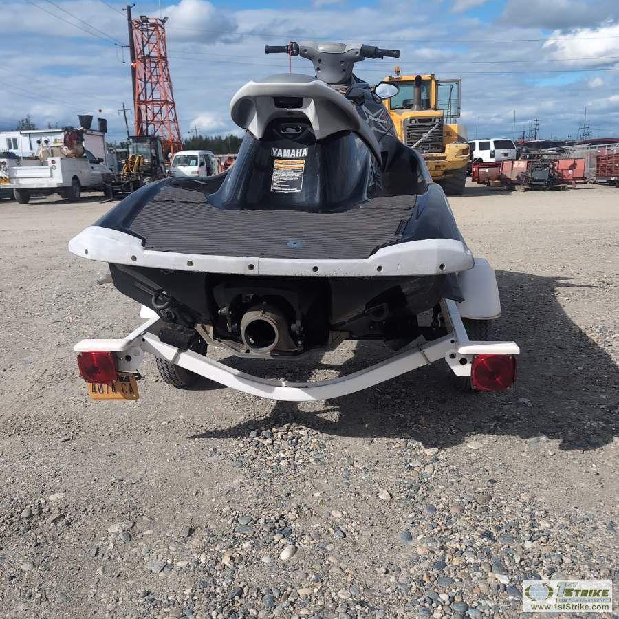 PERSONAL WATER CRAFT, 2010 YAMAHA WAVE RUNNER VX DELUXE, 1000CC, W/SINGLE AXLE 2003  TRAILER