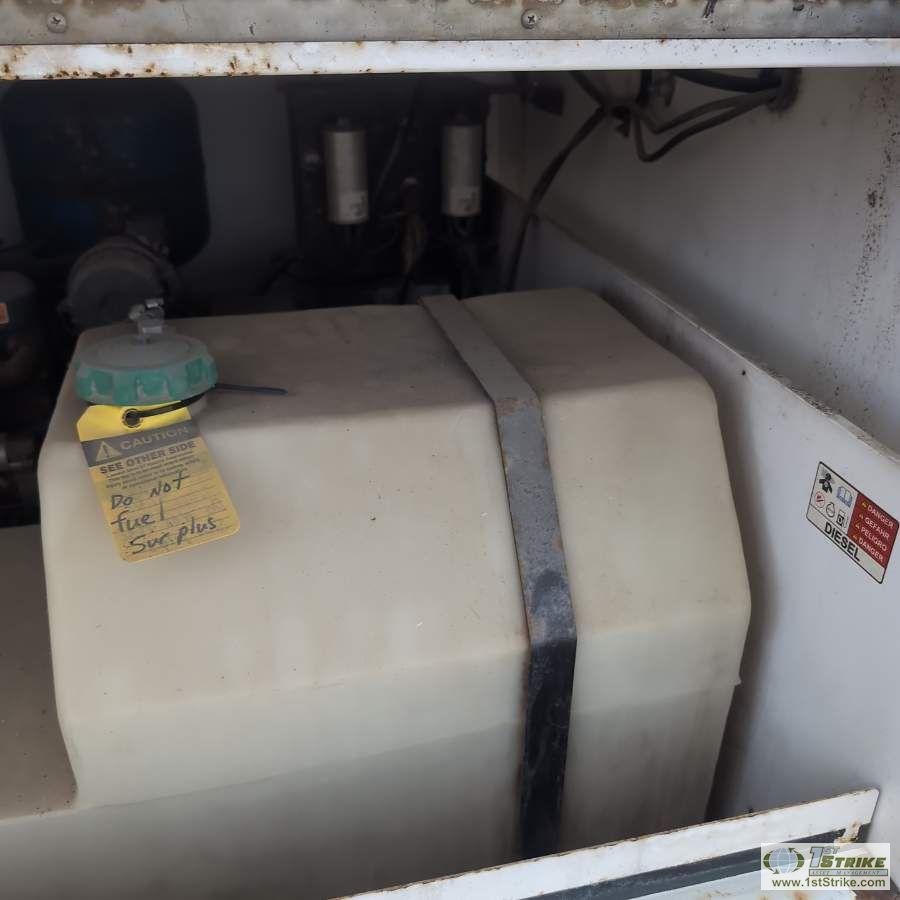 LIGHT PLANT, MAGNUM MODEL MLT5080KMH, 3 CYLINDER KUBOTA DIESEL ENGINE, 8KW, 8KVA GENERATOR, SINGLE A