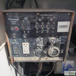 LIGHT PLANT, MAGNUM MODEL MLT5080KMH, 3 CYLINDER KUBOTA DIESEL ENGINE, 8KW, 8KVA GENERATOR, SINGLE A