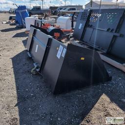 SKIDSTEER ATTACHMENT, ES SNOW BUCKET, 96IN. ITEM APPEARS UNUSED