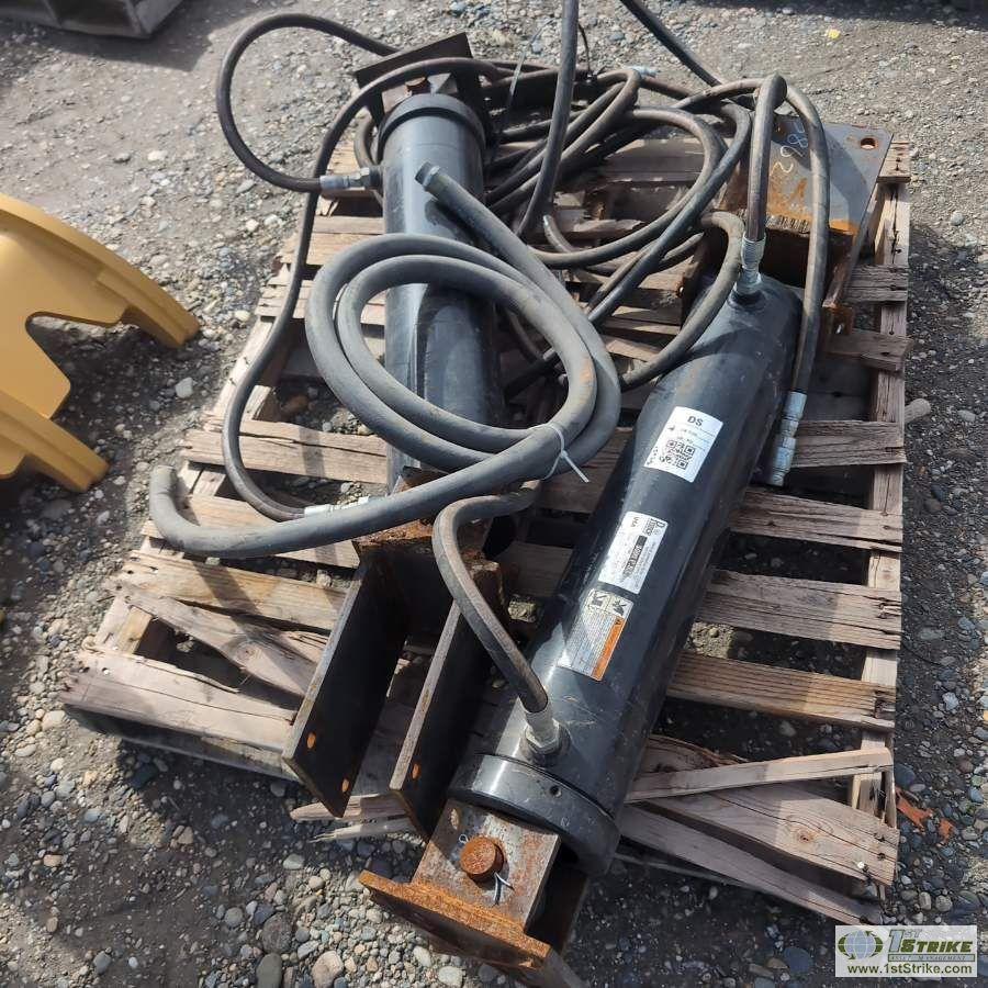 2 EACH. HYDRAULIC RAMS