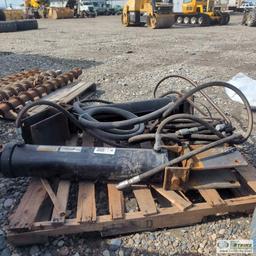 2 EACH. HYDRAULIC RAMS