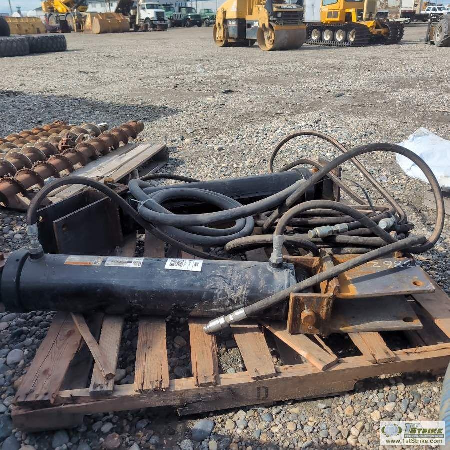 2 EACH. HYDRAULIC RAMS