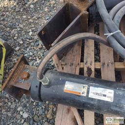 2 EACH. HYDRAULIC RAMS