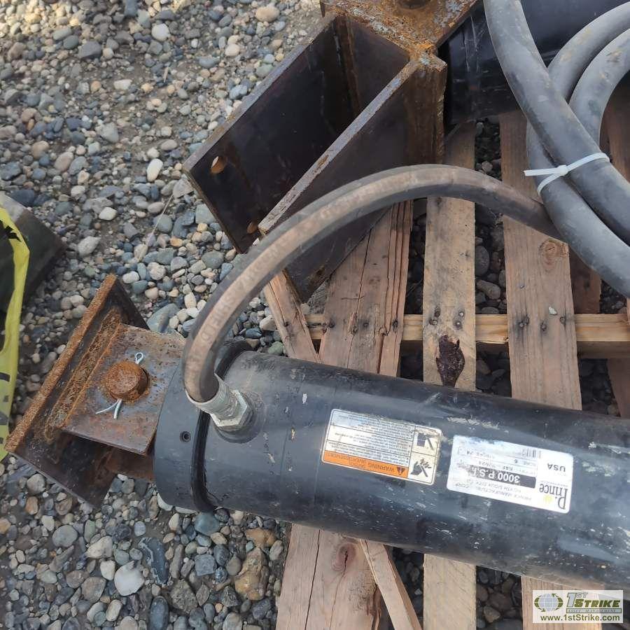 2 EACH. HYDRAULIC RAMS