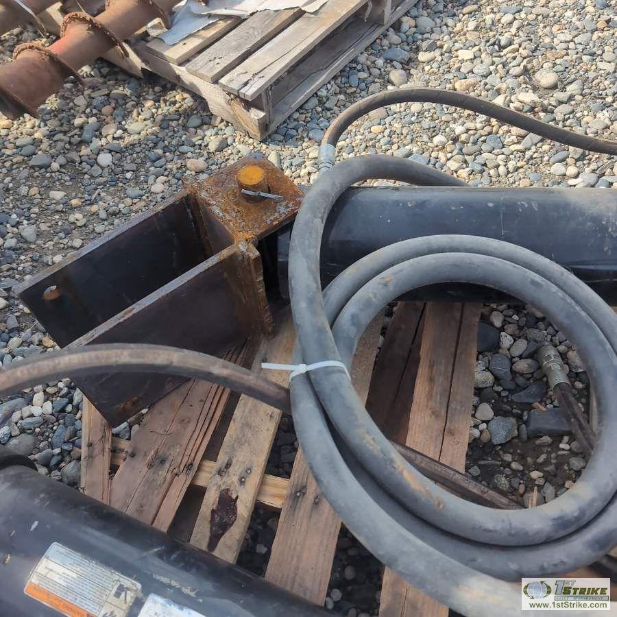 2 EACH. HYDRAULIC RAMS