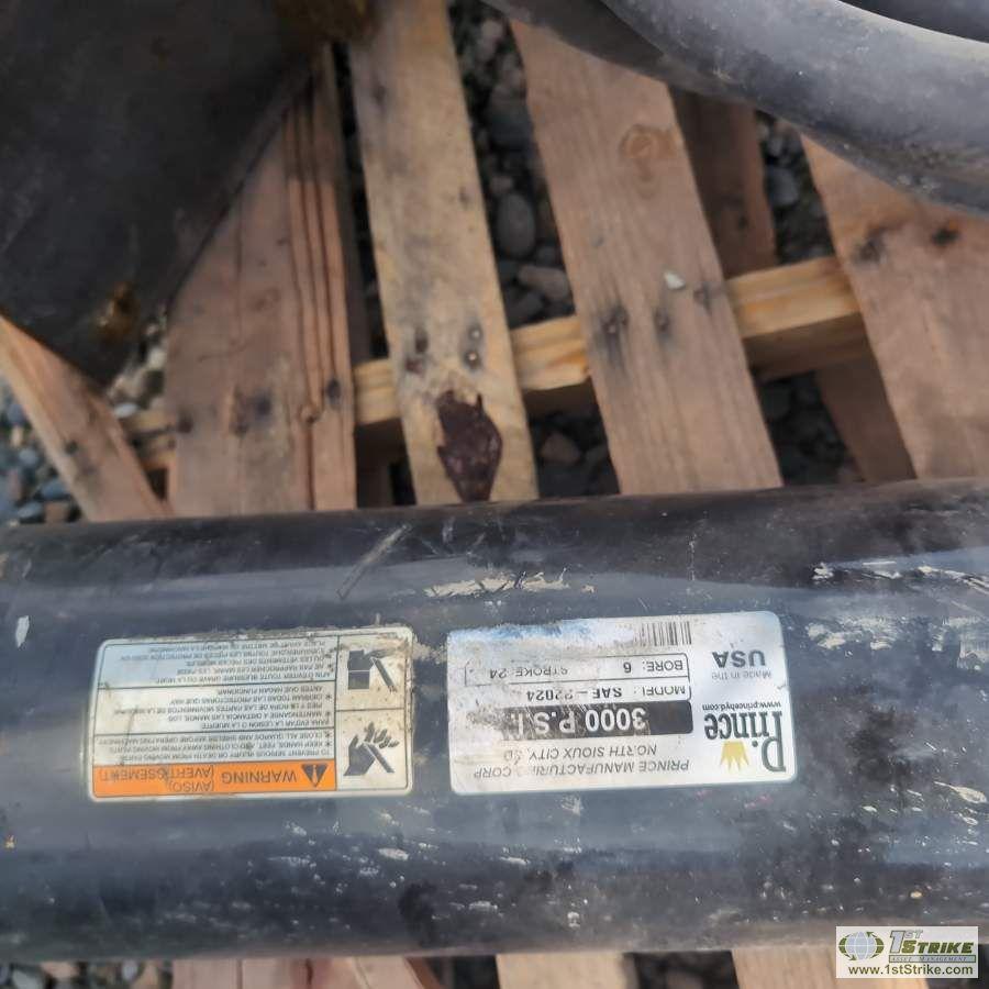 2 EACH. HYDRAULIC RAMS