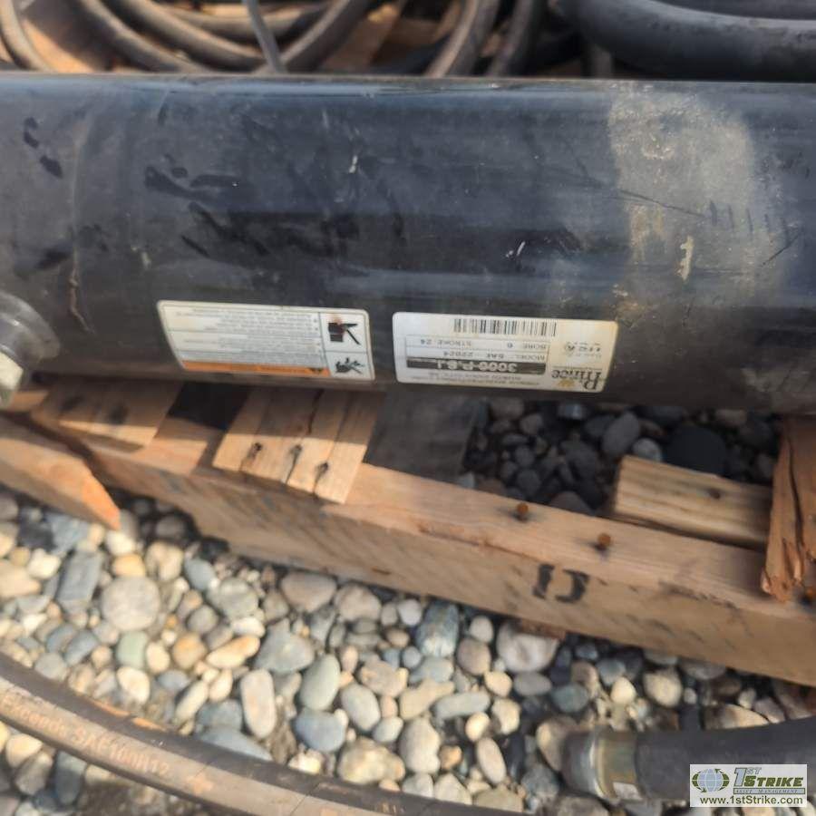 2 EACH. HYDRAULIC RAMS