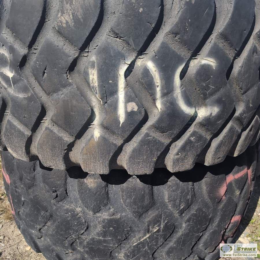4 EACH. HEAVY EQUIPMENT TIRES, 29.5R25. CONDITION UNKNOWN