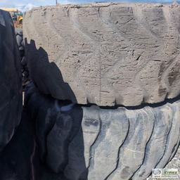 4 EACH. HEAVY EQUIPMENT TIRES, 29.5R25. CONDITION UNKNOWN