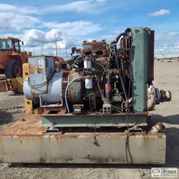 GENERATOR, 30KW, 37KVA, 120/208 VOLT, DETROIT DIESEL, SKID MOUNTED. UNKNOWN MECHANICAL PROBLEMS, PAR