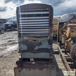GENERATOR, 30KW, 37KVA, 120/208 VOLT, DETROIT DIESEL, SKID MOUNTED. UNKNOWN MECHANICAL PROBLEMS, PAR