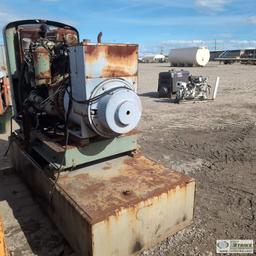 GENERATOR, 30KW, 37KVA, 120/208 VOLT, DETROIT DIESEL, SKID MOUNTED. UNKNOWN MECHANICAL PROBLEMS, PAR