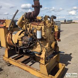 GENERATOR, CATERPILLAR, 50KW, 62.5KVA, 120/240 VOLT SINGLE PHASE, 83KW, 103.6KVA, 3 PHASE, CAT 3304B