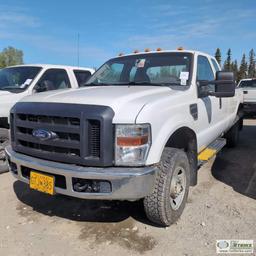 2009 FORD F-350 SUPERDUTY XL, 6.8L TRITON, 4X4, EXTENDED CAB, LONG BED