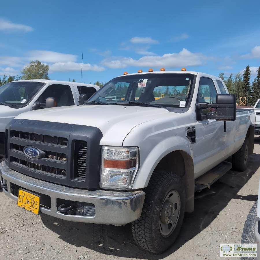 2009 FORD F-350 SUPERDUTY XL, 6.8L TRITON, 4X4, EXTENDED CAB, LONG BED