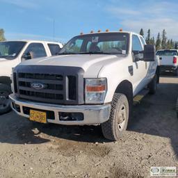 2009 FORD F-350 SUPERDUTY XL, 6.8L TRITON, 4X4, EXTENDED CAB, LONG BED