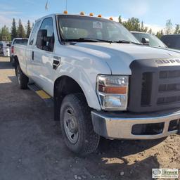 2009 FORD F-350 SUPERDUTY XL, 6.8L TRITON, 4X4, EXTENDED CAB, LONG BED