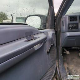 1999 FORD F-250 SUPERDUTY XL, 7.3L POWERSTROKE, 4X4, EXTENDED CAB, LONG BED WITH GOOSENECK HITCH