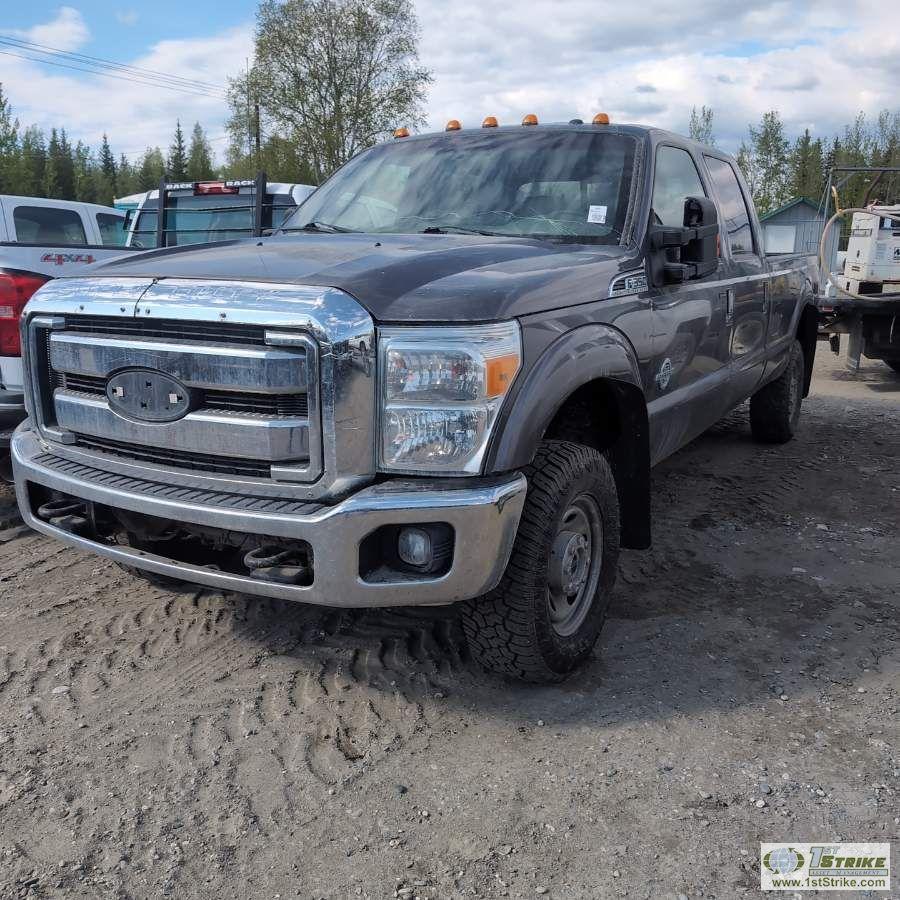 2014 FORD F-350 SUPERDUTY LARIAT, 6.7L POWERSTROKE, 4X4, CREW CAB, LONG BED. UNKNOWN MECHANICAL PROB