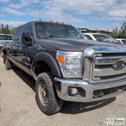2014 FORD F-350 SUPERDUTY LARIAT, 6.7L POWERSTROKE, 4X4, CREW CAB, LONG BED. UNKNOWN MECHANICAL PROB