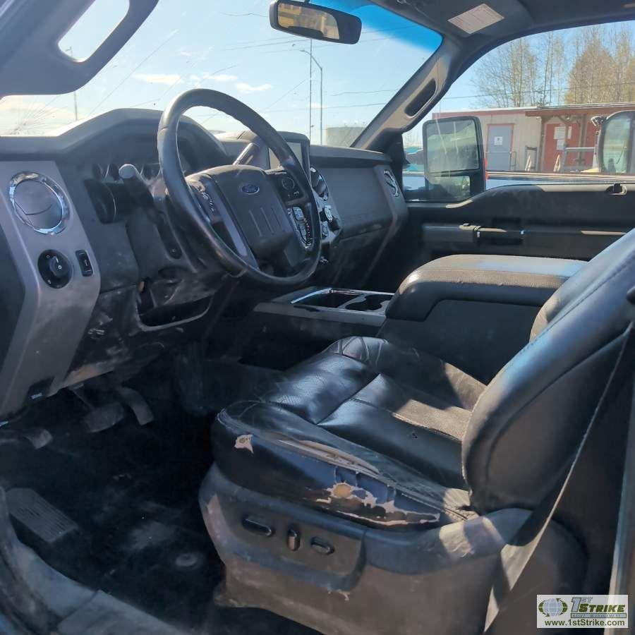 2014 FORD F-350 SUPERDUTY LARIAT, 6.7L POWERSTROKE, 4X4, CREW CAB, LONG BED. UNKNOWN MECHANICAL PROB