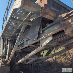 SCREEN PLANT, CHIEFTAIN POWERSCREEN 1400, 4 CYLINDER DIESEL ENGINE, TANDEM AXLE TRAILER MOUNTED. UNK