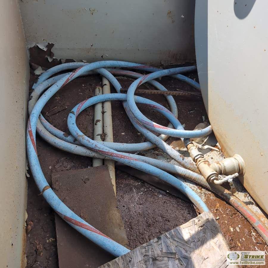 FUEL TANK, STEEL CONSTRUCTION, TWO PRODUCT, 2900 GALLON PER SIDE, 5800 GALLON TOTAL CAPACITY
