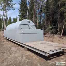 FUEL TANK, STEEL CONSTRUCTION, TWO PRODUCT, 2900 GALLON PER SIDE, 5800 GALLON TOTAL CAPACITY