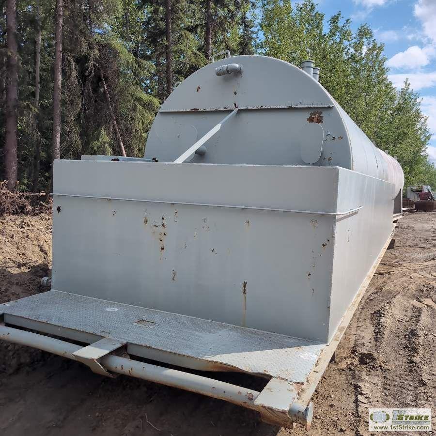 FUEL TANK, STEEL CONSTRUCTION, TWO PRODUCT, 2900 GALLON PER SIDE, 5800 GALLON TOTAL CAPACITY