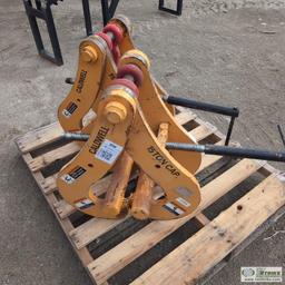 1 PALLET. 2EA IBEAM PICKING CLAMPS,CALDWELL, 15 TON CAPACITY