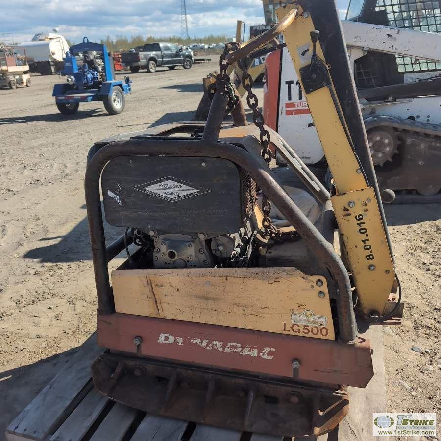 PLATE COMPACTOR, DYNAPAC LG500, HATZ SUPRA DIESEL ENGINE