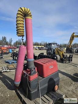 WELDING FUME EXTRACTOR, LINCOLN, 115V SINGLE PHASE