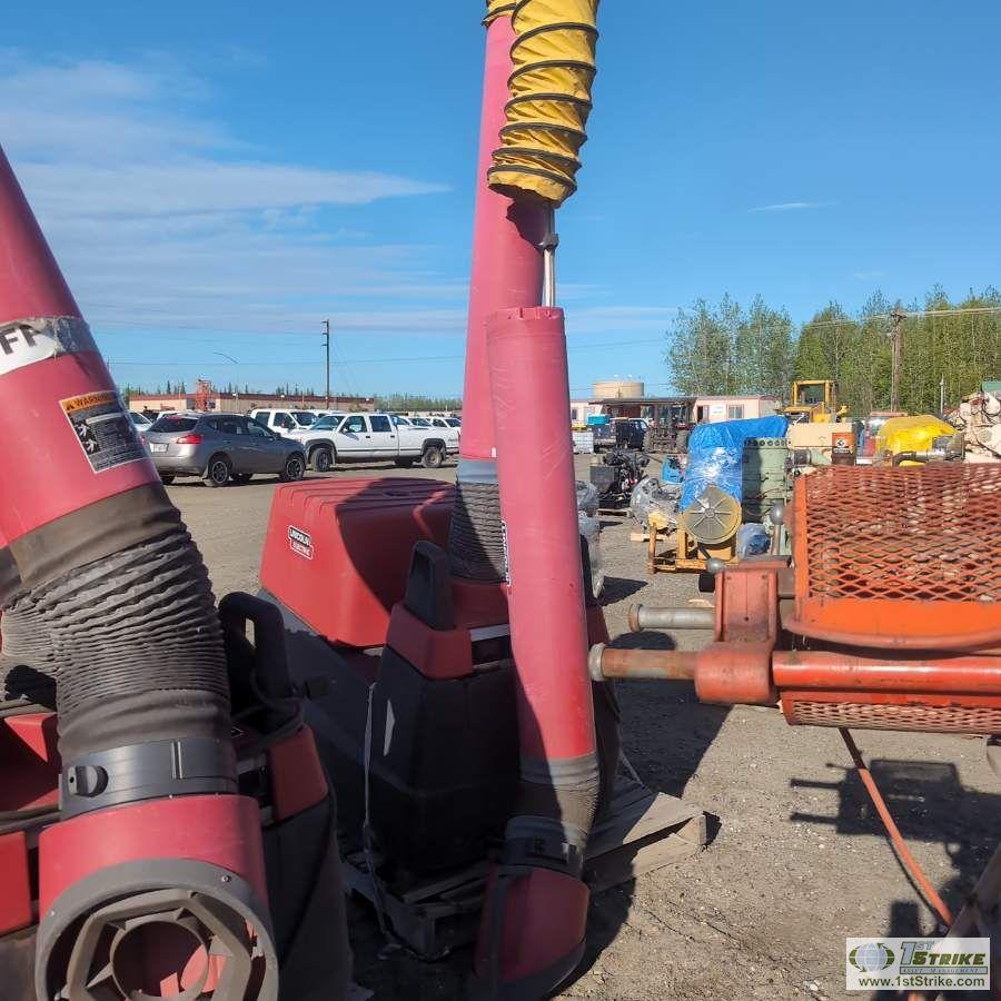 WELDING FUME EXTRACTOR, LINCOLN, 115V SINGLE PHASE
